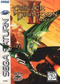 Portada de Panzer Dragoon II Zwei para Saturn (USA)