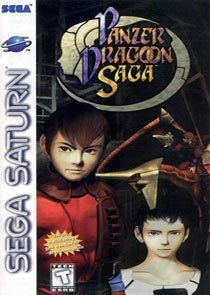 Portada de Panzer Dragoon Saga para Saturn (USA)