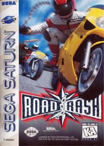 Portada de Road Rash para Saturn (USA)