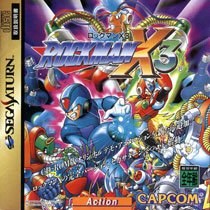 Portada de Rockman X3 para Saturn (Japón)