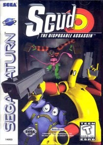 Portada de Scud: The Disposable Assassin para Saturn (USA)