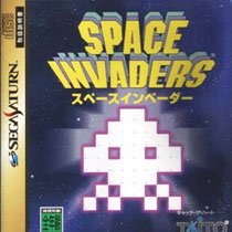 Portada de Space Invaders para Saturn (Japón)