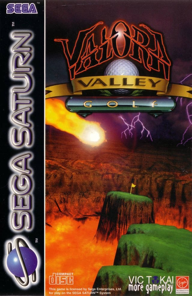 Portada de Valora Valley Golf para Saturn (PAL Europa)