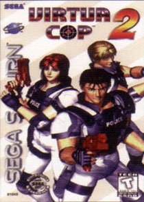 Portada de Virtua Cop 2 para Saturn (USA)