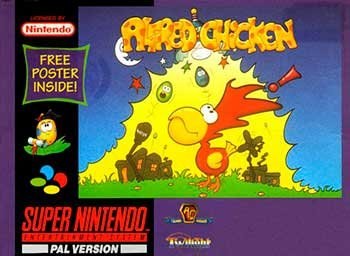 Portada de Alfred Chicken para SNES (PAL Europa)