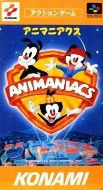 Portada de Animaniacs para SNES (Japón)