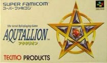 Portada de Aqutallion para SNES (Japón)