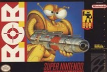 Portada de B.O.B. para SNES (USA)