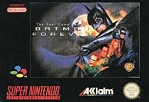 Portada de Batman Forever para SNES (PAL Europa)