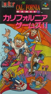 Portada de California Games II para SNES (Japón)