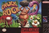 Portada de Chuck Rock para SNES (USA)