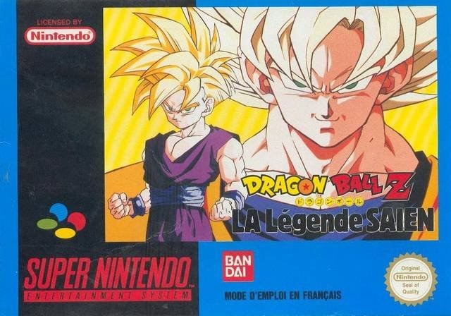 Portada de Dragon Ball Z: La Legende Saien para SNES (PAL Europa)