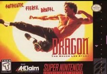 Portada de Dragon: The Bruce Lee Story para SNES (USA)