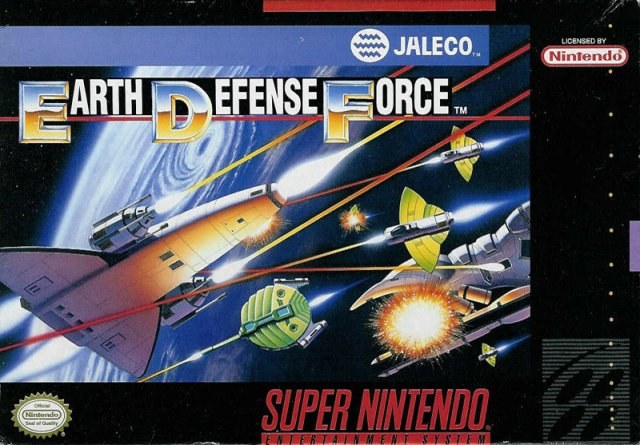 Portada de Earth Defense Force para SNES (USA)