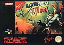 Portada de Earthworm Jim 2 para SNES (PAL Europa)
