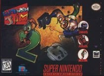 Portada de Earthworm Jim 2 para SNES (USA)
