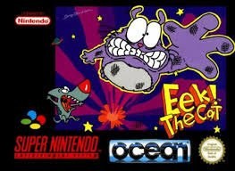 Portada de Eek The Cat para SNES (PAL Europa)