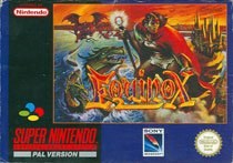 Portada de Equinox para SNES (PAL Europa)