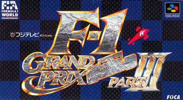 Portada de F-1 Grand Prix Part 3 para SNES (Japón)