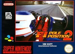 Portada de F1 Pole Position para SNES (PAL Europa)