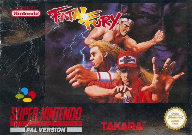 Portada de Fatal Fury 2 para SNES (PAL Europa)