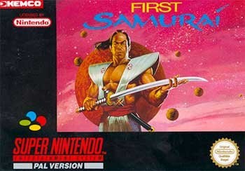 Portada de First Samurai para SNES (PAL Europa)