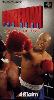 Portada de Foreman For Real para SNES (Japón)