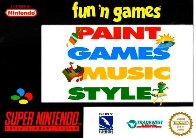 Portada de Fun 'n Games para Super Nintendo (PAL Europa)