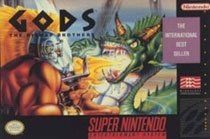 Portada de Gods para SNES (USA)