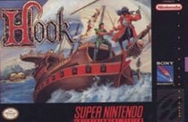 Portada de Hook para SNES (USA)