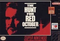 Portada de Hunt for Red October para SNES (USA)