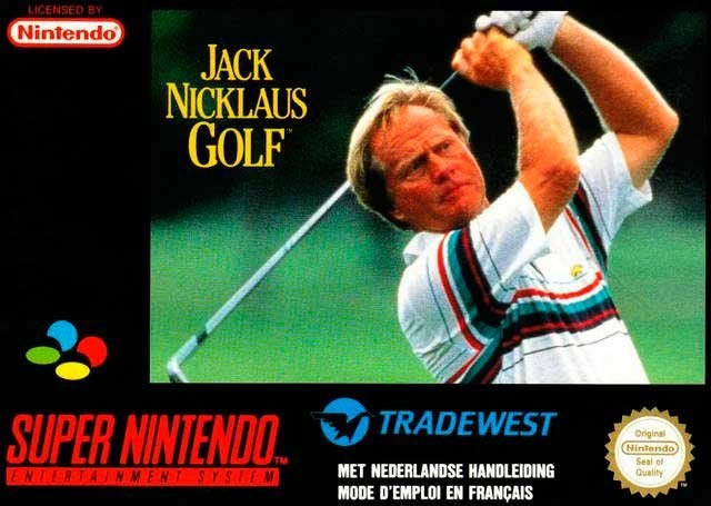 Portada de Jack Nicklaus Golf para SNES (PAL Europa)