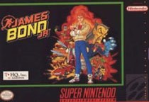 Portada de James Bond Jr. para SNES (USA)