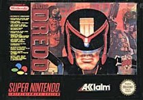 Portada de Judge Dredd para SNES (PAL Europa)