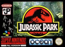 Portada de Jurassic Park para SNES (PAL Europa)