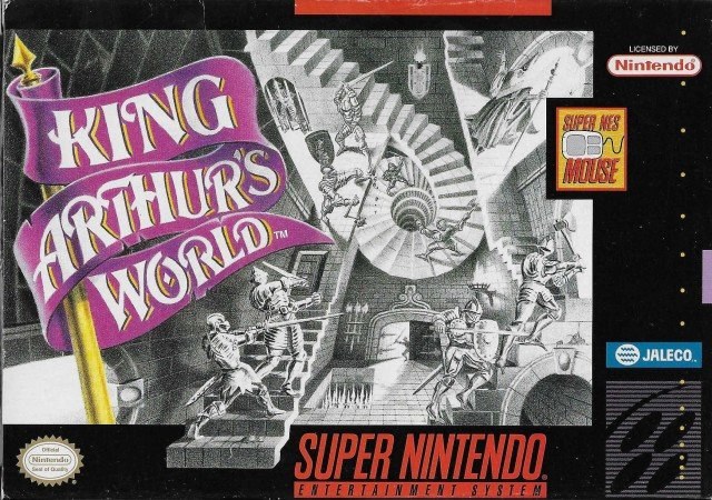 Portada de King Arthur's World para Super Nintendo (NTSC USA)