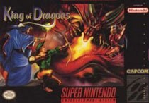 Portada de King of Dragons para SNES (USA)