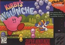 Portada de Kirby's Avalanche para SNES (USA)