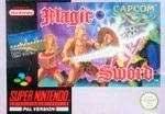 Portada de Magic Sword para SNES (PAL Europa)