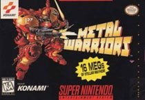 Portada de Metal Warriors para SNES (USA)