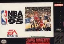 Portada de NBA Live 96 para SNES (USA)