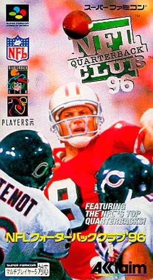 Portada de NFL Quarterback Club '96 para SNES (Japón)
