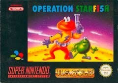 Portada de Operation Starfish para SNES (PAL Europa)