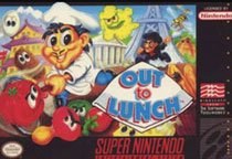Portada de Out to Lunch para SNES (USA)
