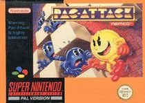 Portada de Pac-Attack para Super Nintendo (PAL Europa)