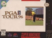 Portada de PGA Tour 96 para SNES (USA)