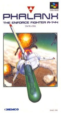 Portada de Phalanx - The Enforce Fighter A-144 para SNES (Japón)