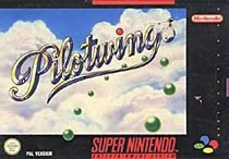 Portada de Pilotwings para SNES (PAL Europa)