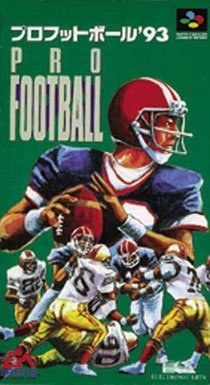 Portada de Pro Football '93 para SNES (Japón)