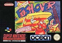 Portada de Push-over para Super Nintendo (PAL Europa)
